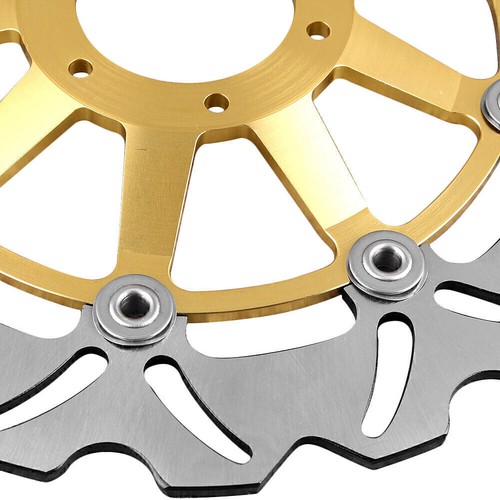 Left & Right Front Brake Disc Rotors Fits Honda CBR F 600 CBR600F4 CBR RR 900 - Picture 7 of 8