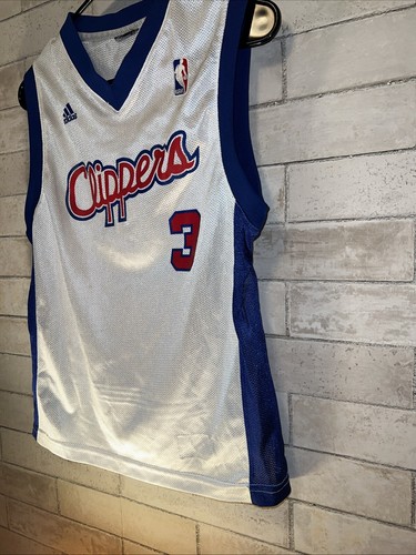 Adidas Chris Paul Los Angeles Clippers Home Jersey Size Youth 10-12 “flawed” - Picture 8 of 15