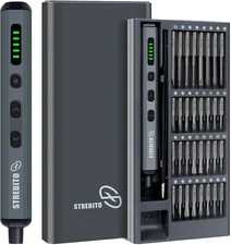 Mini Electric Screwdriver Set, 70 in 1 Small Electric Screwdriver Cordless - ...