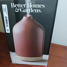 Better Homes Gardens Cool Mist Ultrasonic Aroma Diffuser Rusty Brick & Wood