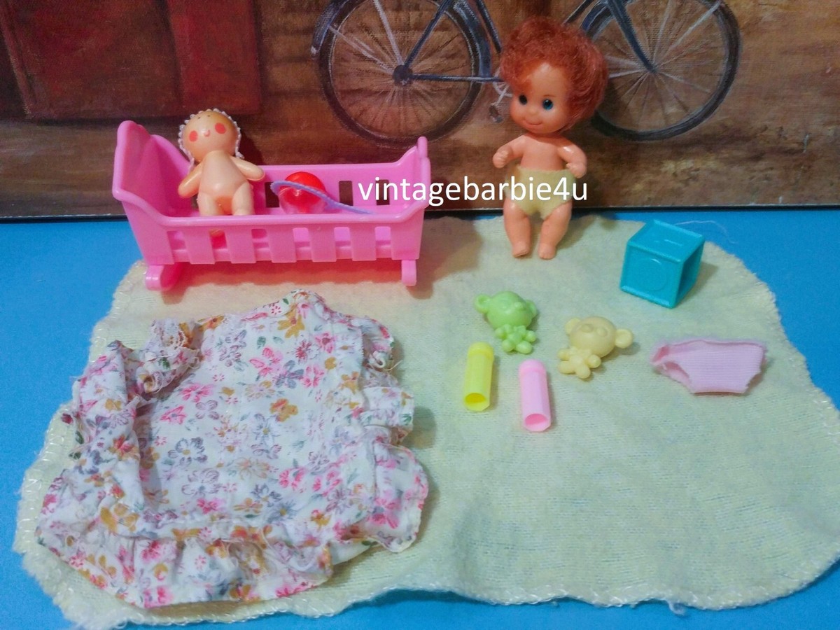 Vintage Mattel 1976 Barbie BabySits Baby Doll 7882 Sears