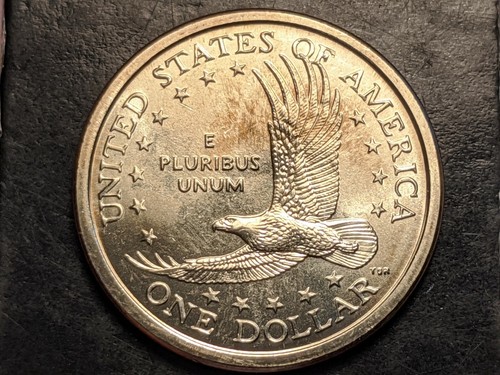 2007-P Interior Die Break US Mint Error Sacagawea Dollar - Picture 2 of 12