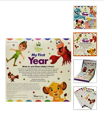 Disney Baby My First Year: Record and Share Baby's "Firsts" Boxed Set Hardcover - Picture 6 of 9