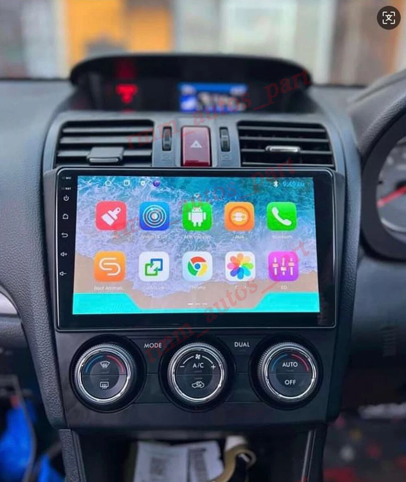 For Subaru Forester 2014-2015 Apple CarPlay Android 14 Car Stereo Radio WIFI FM Foto 2 de 4