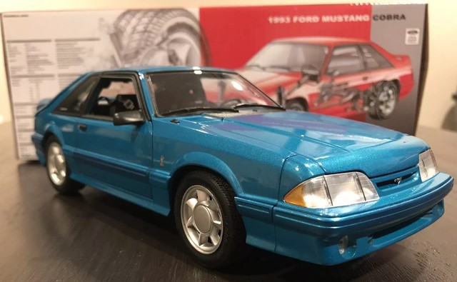 1993 Ford Mustang Cobra R Red Gmp 1 18 Fox Diecast Limited