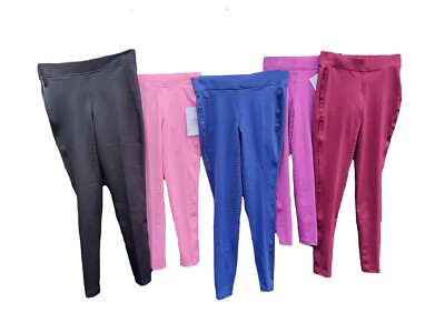Kinder Vollbesatz Strumpfhose Silikon Grip Reitstrumpfhose Leggings für Kinder