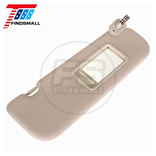 2x Sun Visor w/Mirror Beige Right+Left Side For Hyundai Elantra MD 2011-2015 NEW - Picture 4 of 9