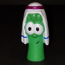 Veggie Tales Christmas Play Nativity Scene Junior Asparagus as Joseph Figure Jr