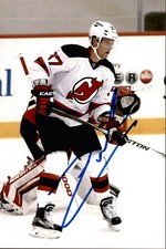 Pavel Zacha Signed Autographed 4x6 Photo New Jersey Devils #4