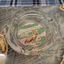 Novelty Glass Ashtray 4.5" Super Sweet Chocolope