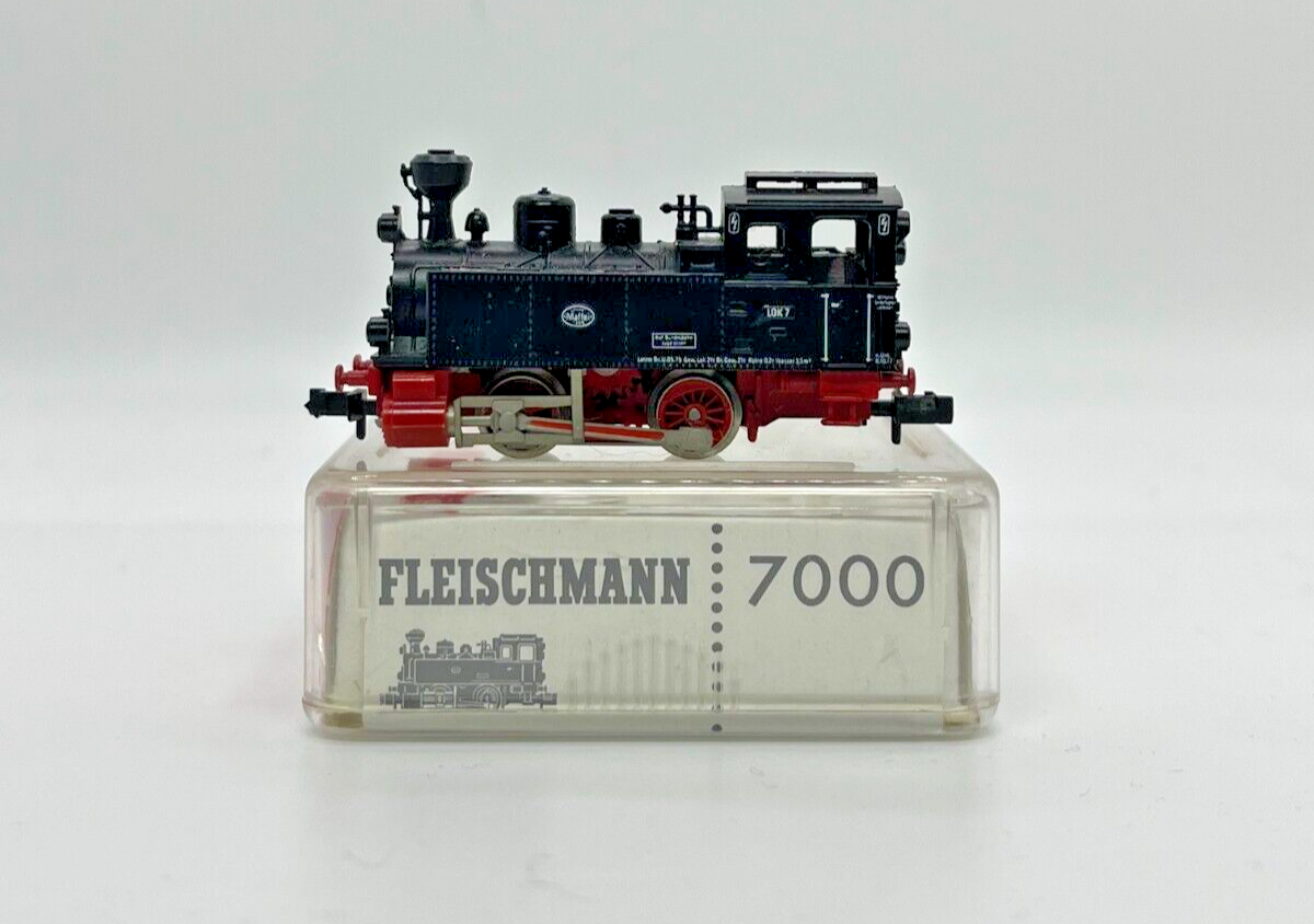 N Scale Fleischmann 7000 Steam Locomotive Original Box | eBay N Scale Fleischmann 7000 Steam Locomotive Original Box | eBay