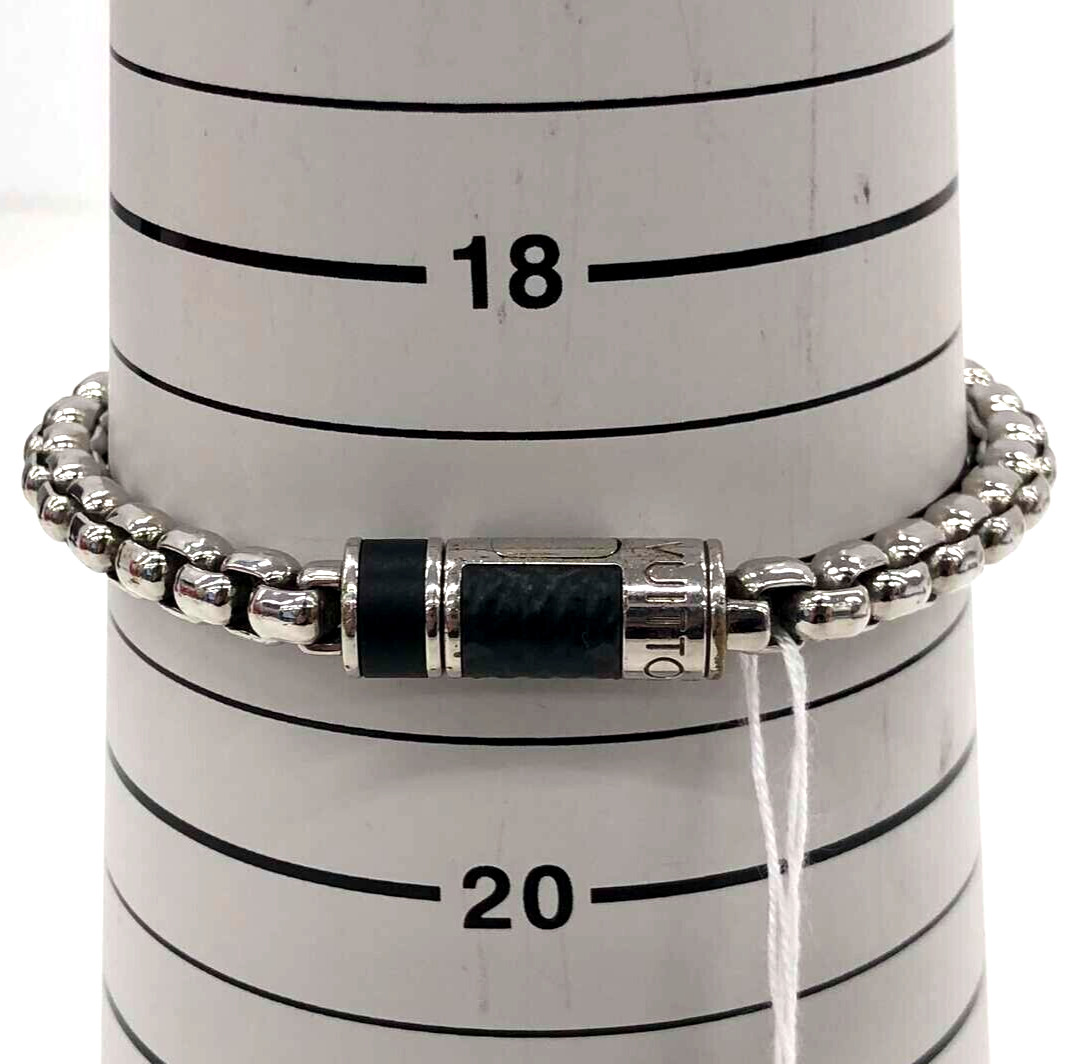 Authentic Louis Vuitton Monogram Eclipse Silver T… - image 6