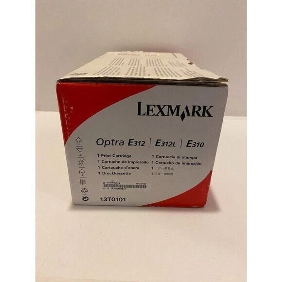 Lexmark Optra Printer Toner Cartridge E312 / E312L / E310 13TO101 Unused Expired - Image 3 of 4