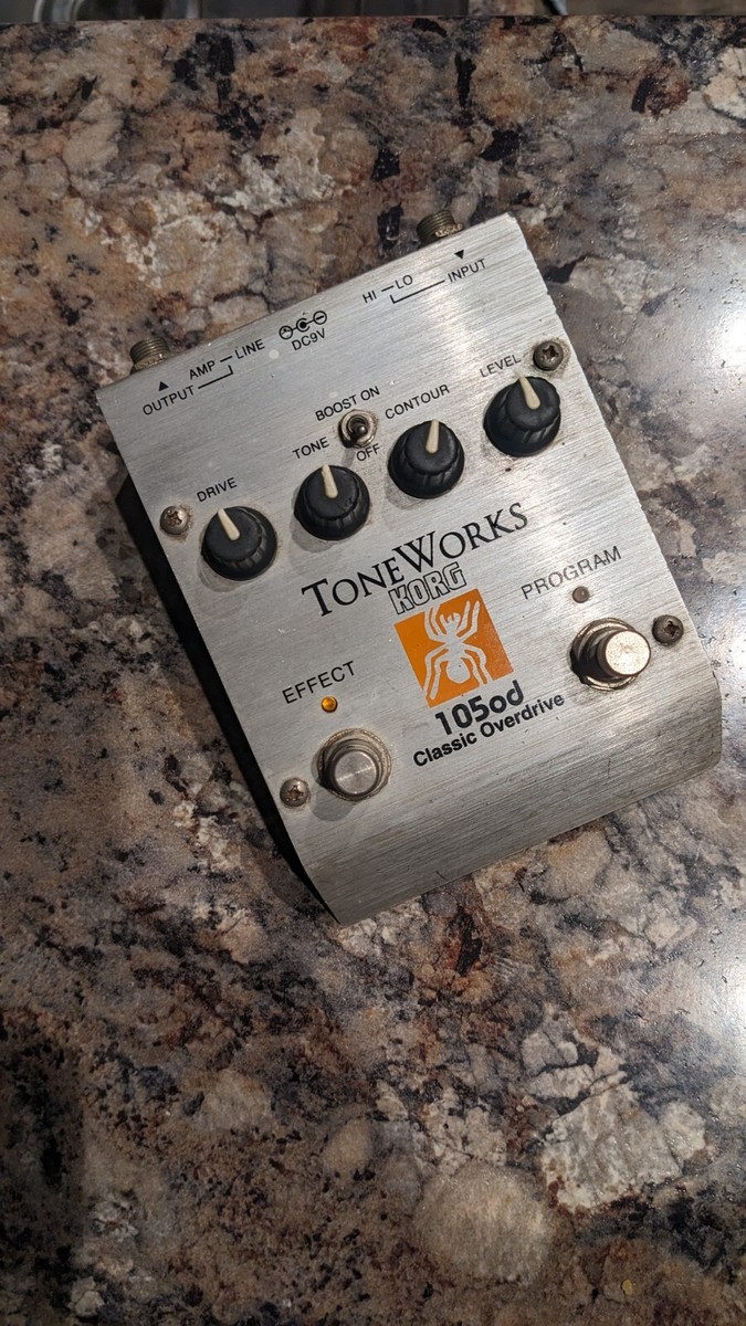 Korg Toneworks 105od Classic Overdrive Guitar Pedal used | eBay