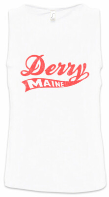 Derry Maine Men Tank Top The Dark Symbol Sign Logo Tower Book City Insignia