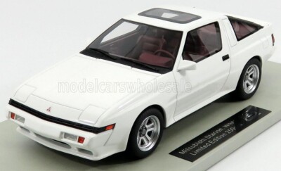 スタリオンLS Collectibles Mitsubishi Starion LS Collectibles MITSUBISHI STARION 2.0 TURBO EX 1988 WHITE in 1/18