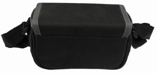 JVC Camcorder Camera Bag Padded Pouch Soft Case Black w/Shoulder Strap 6"x3"x3" - Image 2 of 4