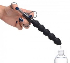 Lubricant Launcher Master Series Silicone Reusable Anal Lube Shooter