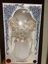 Vintage 4 Piece White 1993 Jack Diamond Sealed Formal Wedding Gown