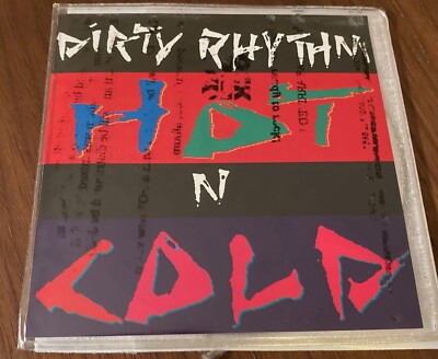 DIRTY RHYTHM - HOT 'N' COLD - RARE PROMO CD SINGLE hard as a rock