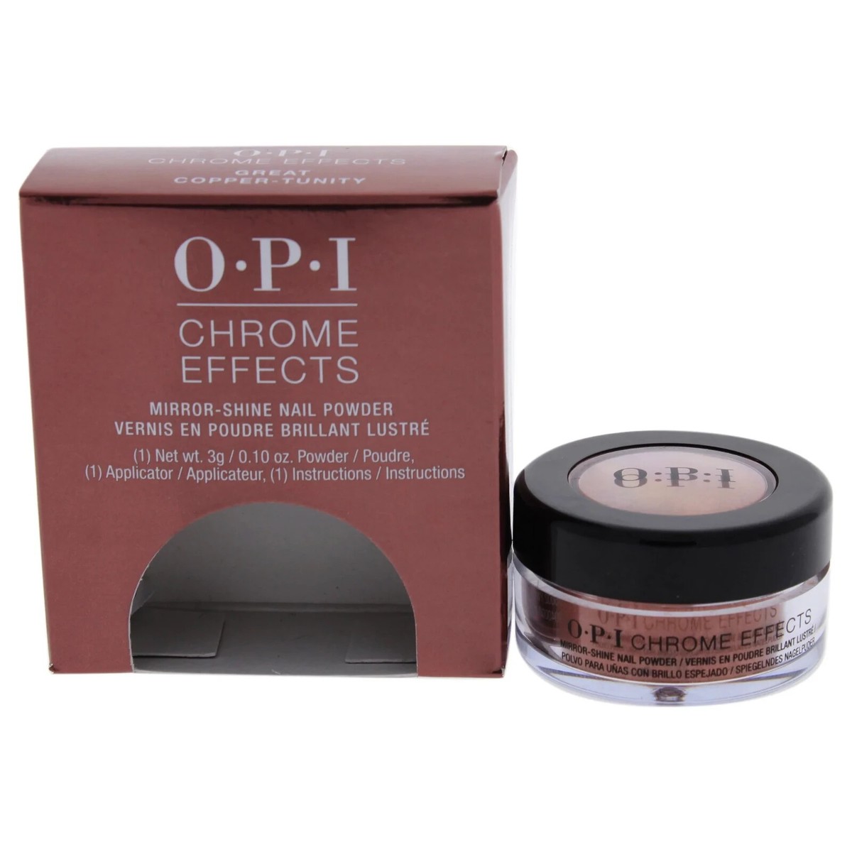 OPI Chrome Effects Dipping Powder, CP003, Great Copper-Tunity, 0.1oz OPI Chrome Effects Dipping Powder, CP003, Great Copper-Tunity, 0.1oz