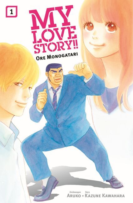 Thumbnail - Kazune Kawahara; Gyo Araiwa; Aruko / My Love Story - Ore Monogatari 01