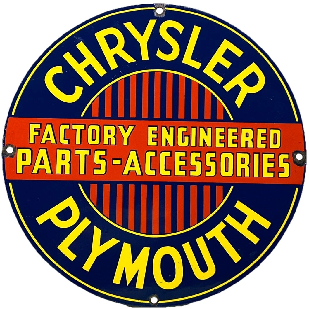 Chrysler Sign In Original Advertising Signs (1930-1969) for sale