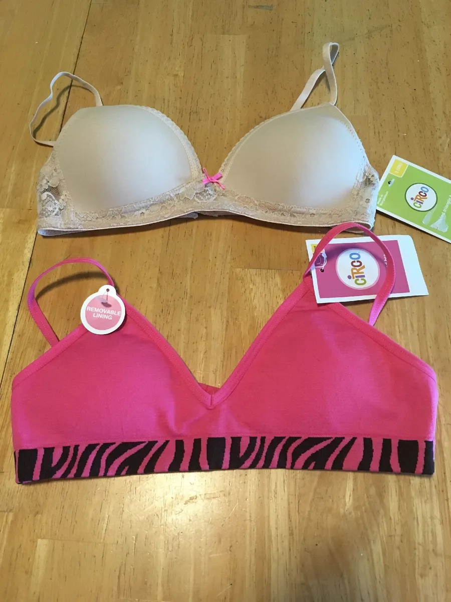 Circo Lot of 2 pieces Girls Bra Size S (30 A)