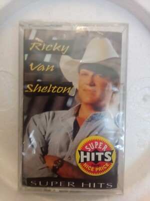 Ricky Van Shelton Super Hits, Nice Price Album Cassette Tape