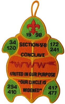 1998 Section V-B United In Our Purpose Patch ORG Bdr (NE1557)
