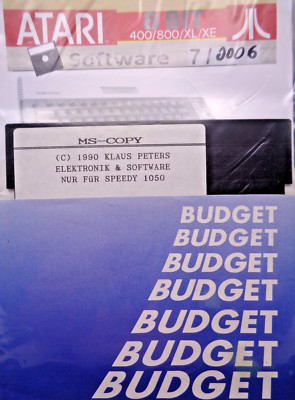 ATARI XL/XE -- MS-COPY (KLAUS PETERS ELEKTRONIK - DISK) #NUR FÜR SPEEDY 1050