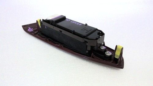 FRONT LEFT DOOR MASTER WINDOW SWITCH BROWN WOOD OEM 2010-2012 LEXUS LS460 LS600H - Picture 10 of 13