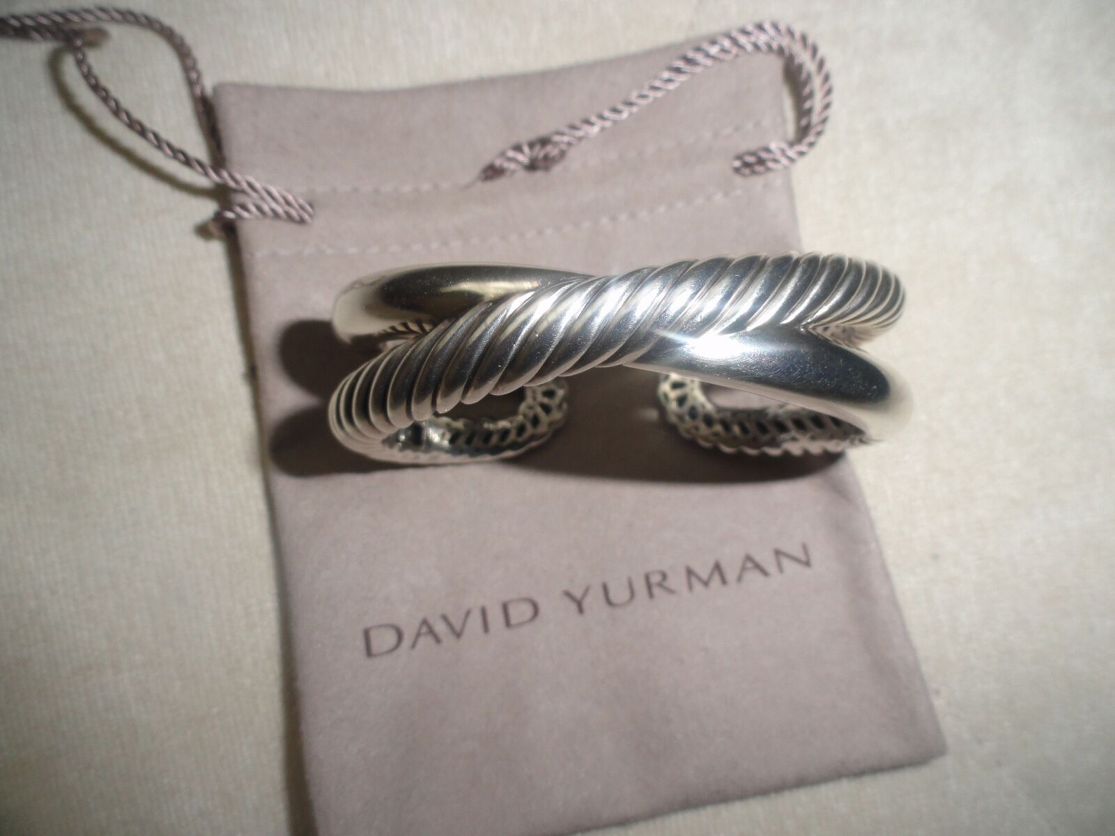 David Yurman Big Bold Cable Crossover Bracelet - image 1