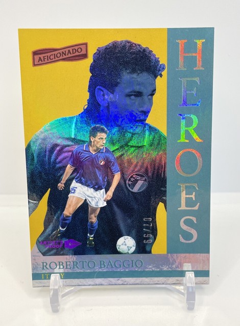 2016-17 PANINI AFICIONADO SOCCER ROBERTO BAGGIO ITALY / 99
