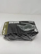 Ansell HyFlex 11-801 (12 PAIRS) Foam Nitrile Coating Work Gloves Size 9 Large