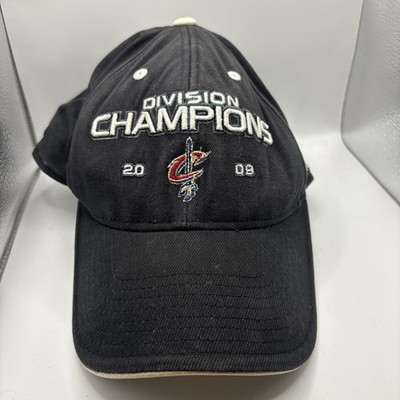 Cleveland Cavaliers Hat 2009 Conference Champions Adidas Black Osfm