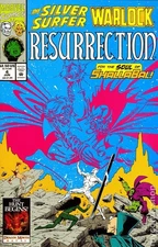 Silver Surfer Warlock Resurrection #4 VF 1993 Stock Image