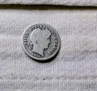 1912 P  SILVER BARBER DIME 10 CENTS