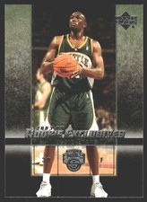 Reggie Evans #46 2003-04 Upper Deck Rookie Exclusives Seattle SuperSonics