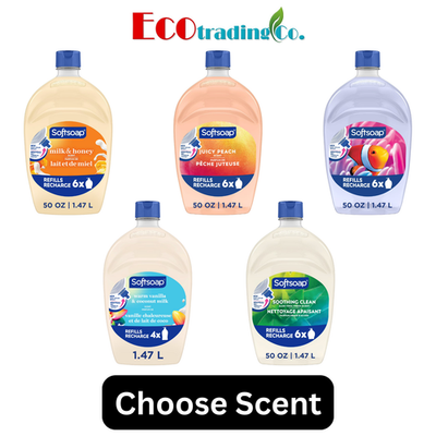 #ad Softsoap Moisturizing Liquid Hand Soap 50 fl oz Refill Choose Scent $10.45