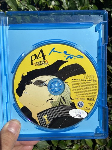Persona 4: The Animation - Collection 2 (DVD, 2013) signiert Johnny & Jessica Grail - Bild 6 von 6