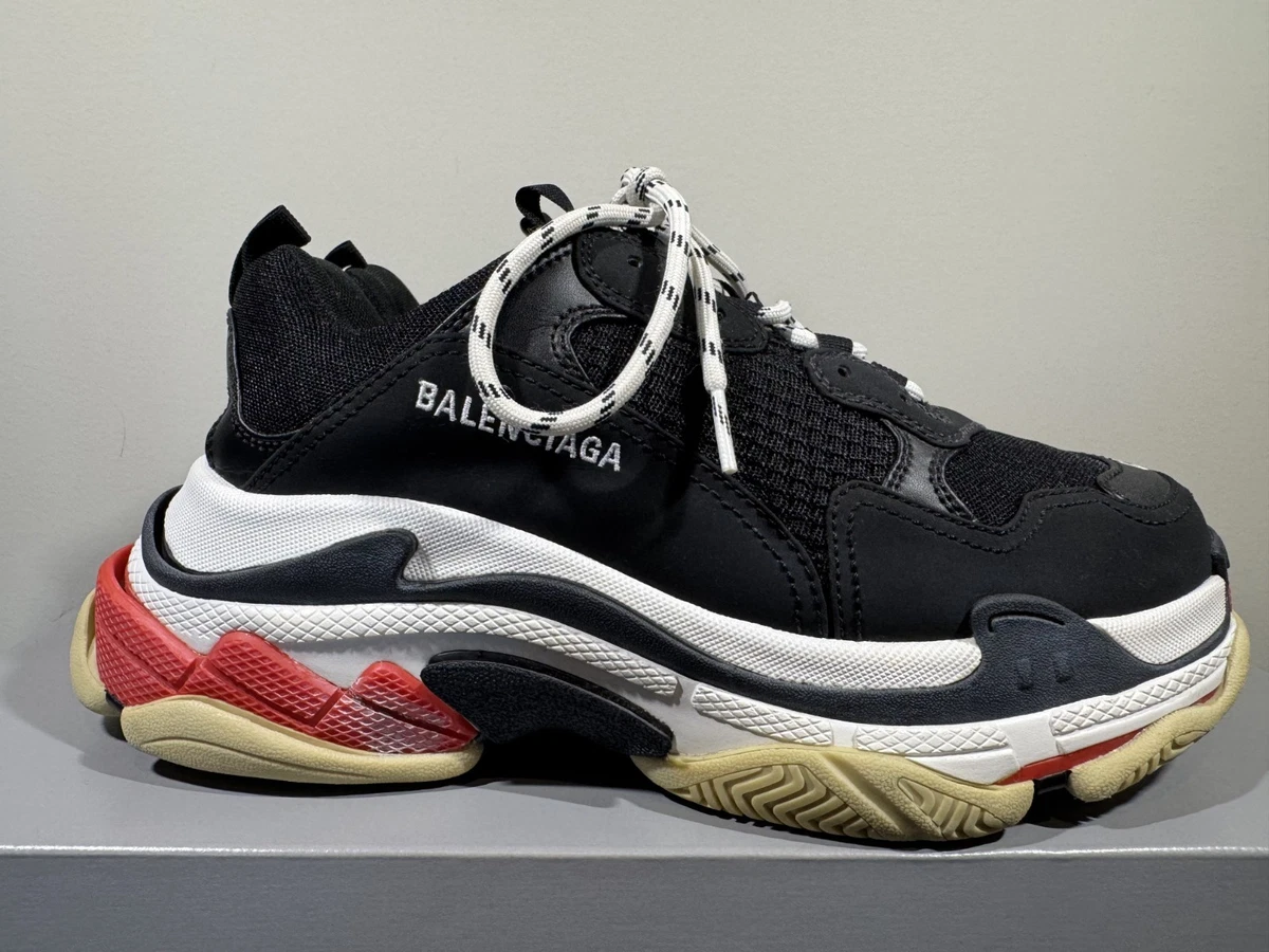 Balenciaga Triple S Sneaker Clear Sole - Black for sale | eBay