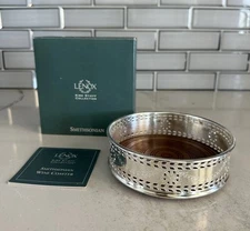 New In Box | Lenox Kirk Stieff Collection | 5” Smithsonian Wine Bottle Coaster