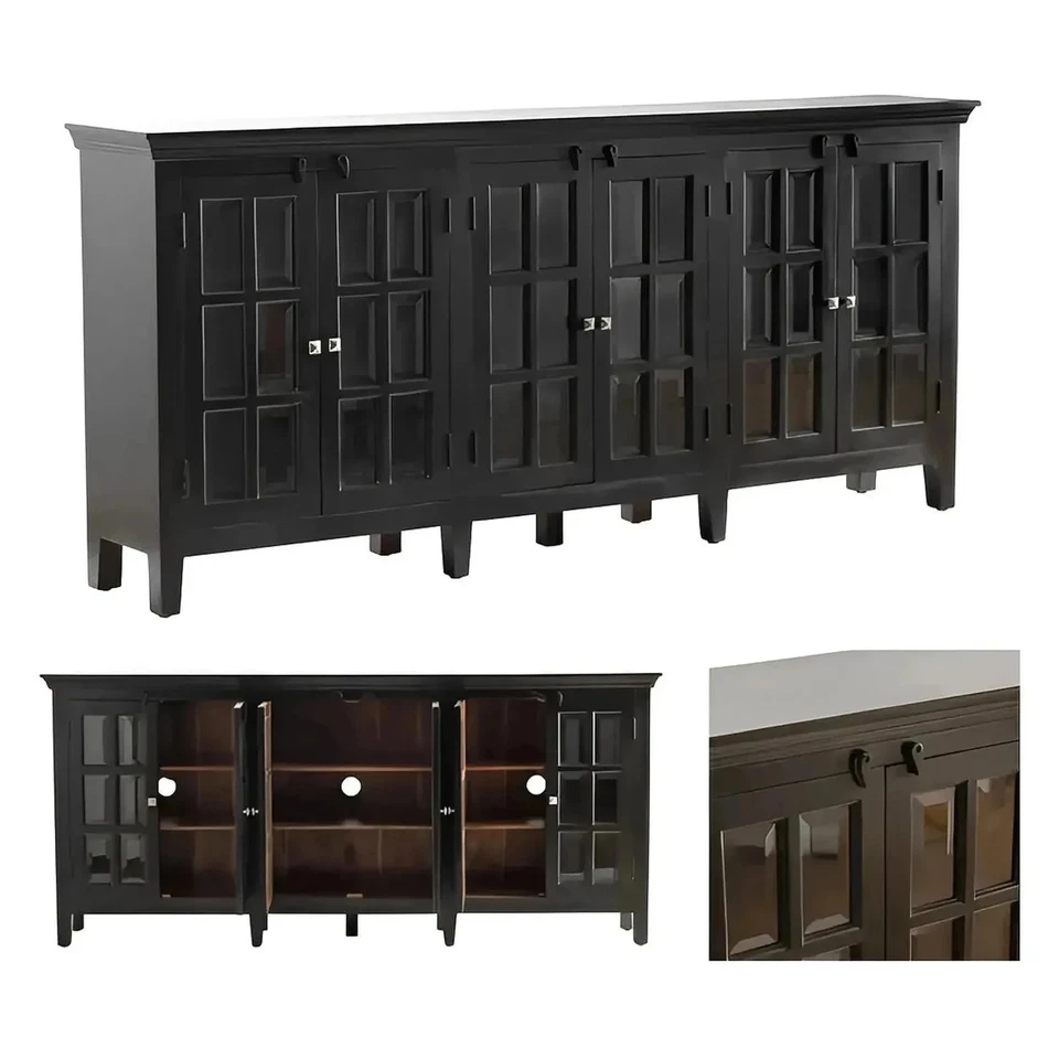 Valemont Sideboard - Black - Traditional - Image 2 of 4