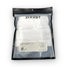 2xist Essential Cotton 3 Pack Low Rise Contour Pouch No Show Briefs Mens Size M