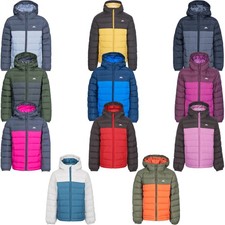 Trespass Kids Oskar Hooded Outdoor Walking Hiking Padded Jacket Coat