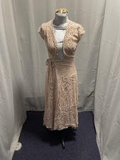 reformation floral open midi dress size XS