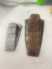 1 brown Giant Foot  1 gray Big Foot Rubber Doorstop Wedge V13