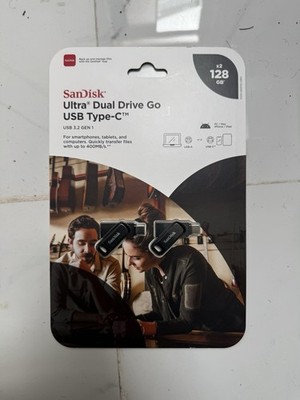 New Sandisk Ultra Dual Drive Go USB Type-C SDDDC3-12G-AS162