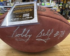 Bobby Bell Signed In Case Football Hall Of Fame 1983 JSA Kansas City Chiefs